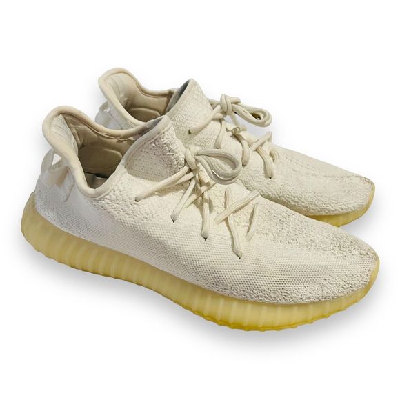 Adidas Yeezy Boost 350 V2 Low Cream White / Triple White Size 9.5 - Picture 2 of 8